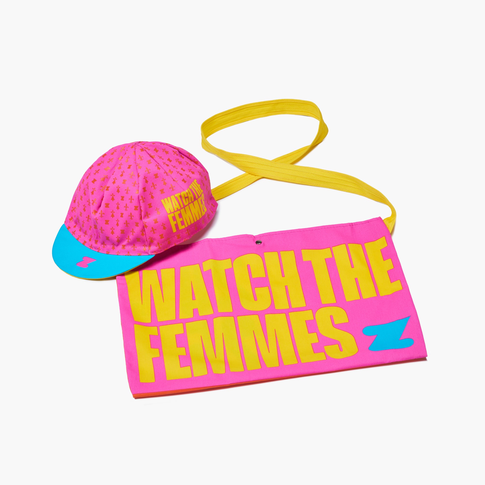 Cappellino da ciclismo e borsa a tracolla Watch The Femmes 2025