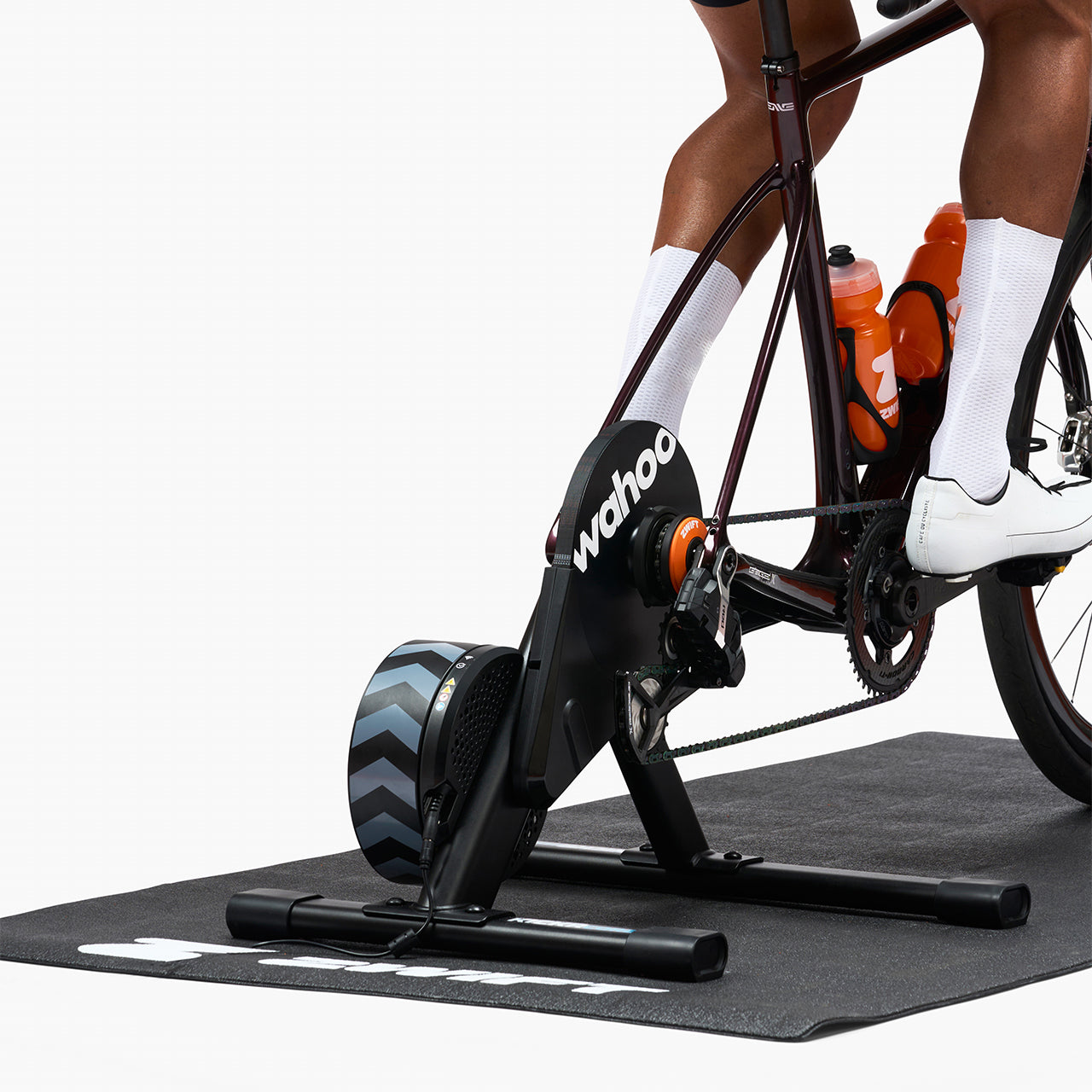 Bike on Wahoo CORE 2 turbo trainer