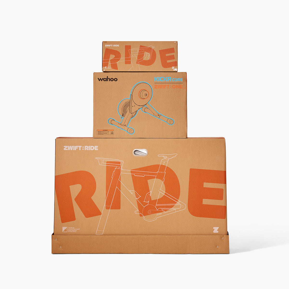 Zwift Ride with KICKR CORE Packaging