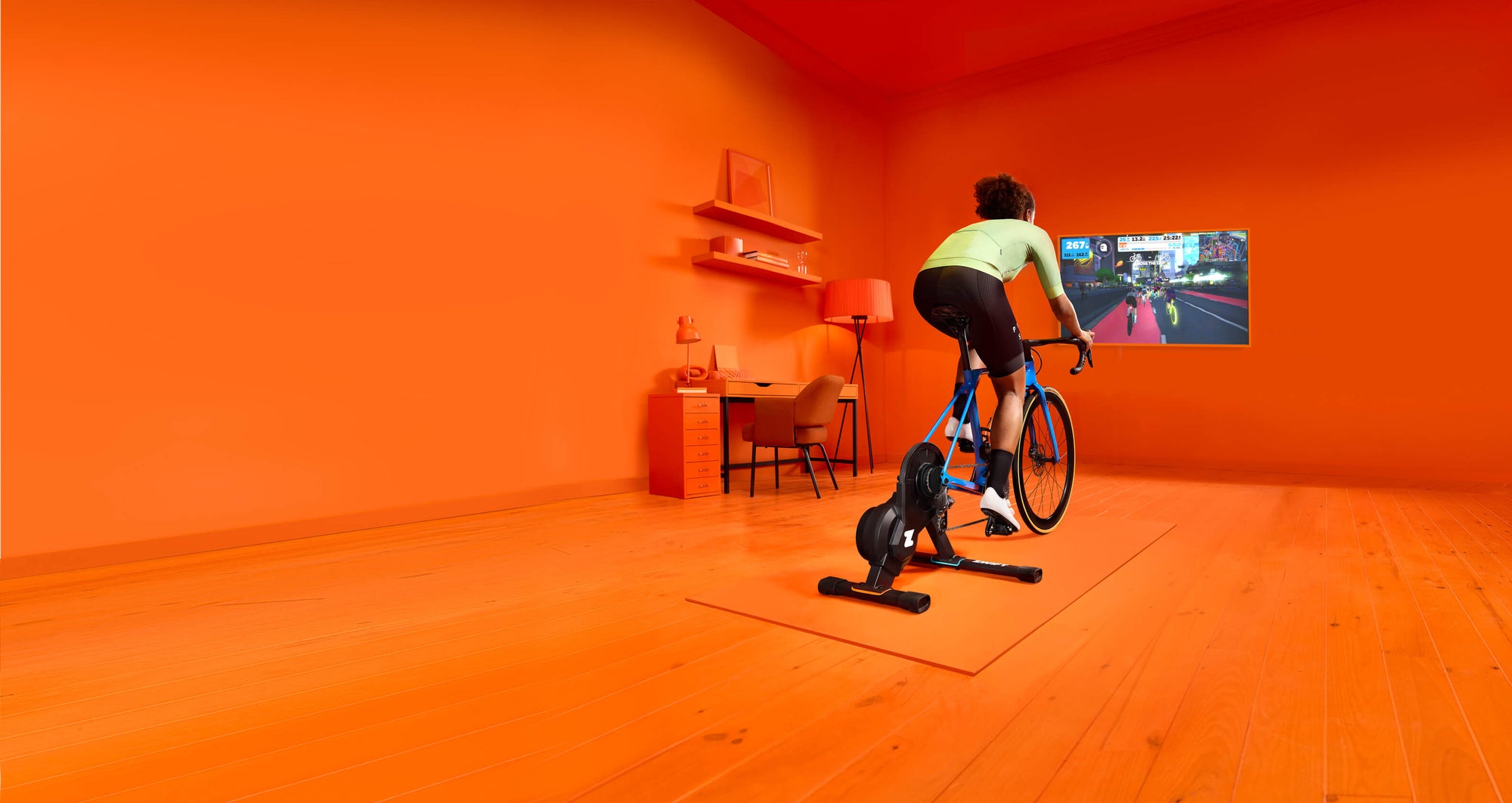 Rodillo inteligente para ciclismo indoor Zwift Hub
