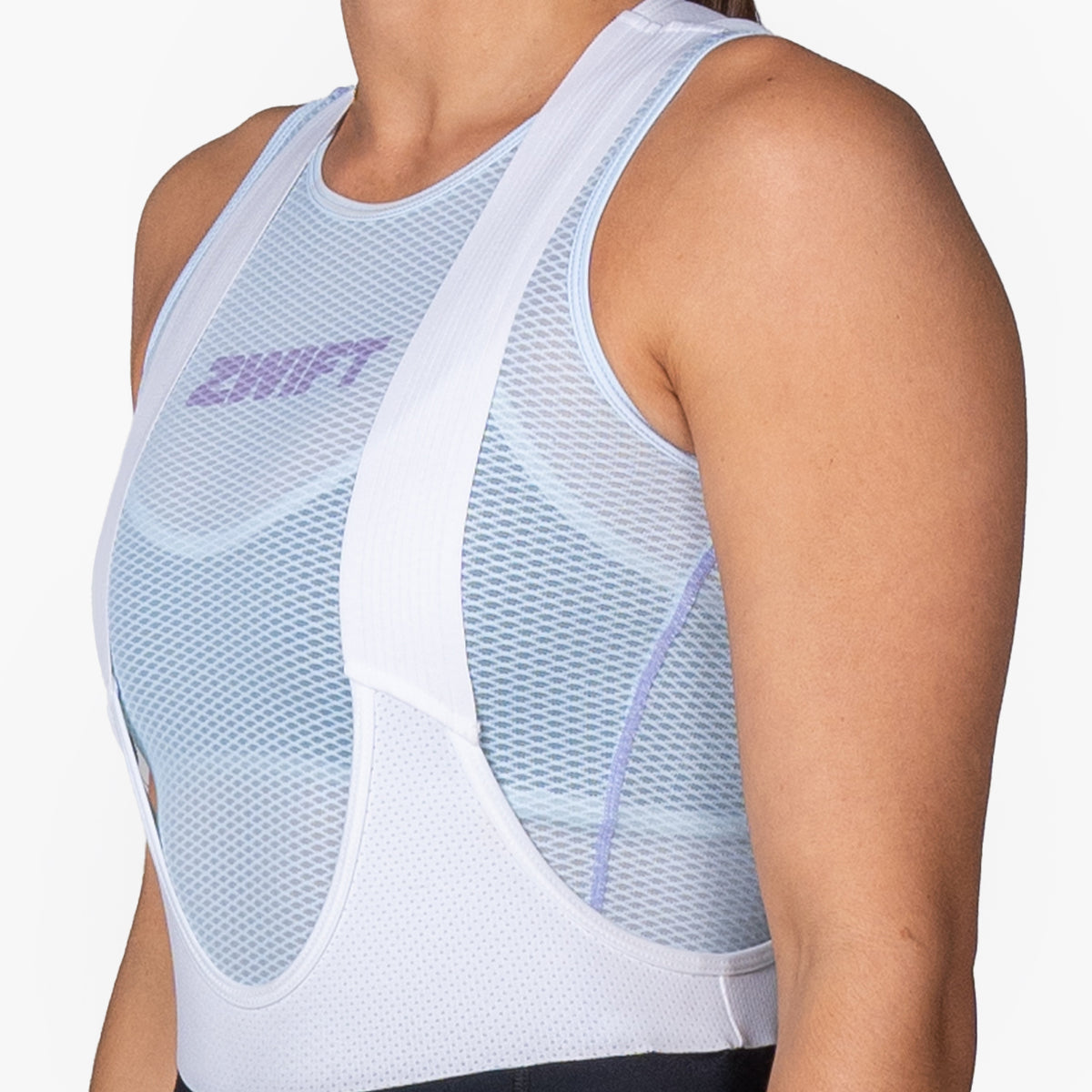 women&#39;s frost blue cycling base layer – Zwift Watopia Essentials x Pedal Mafia