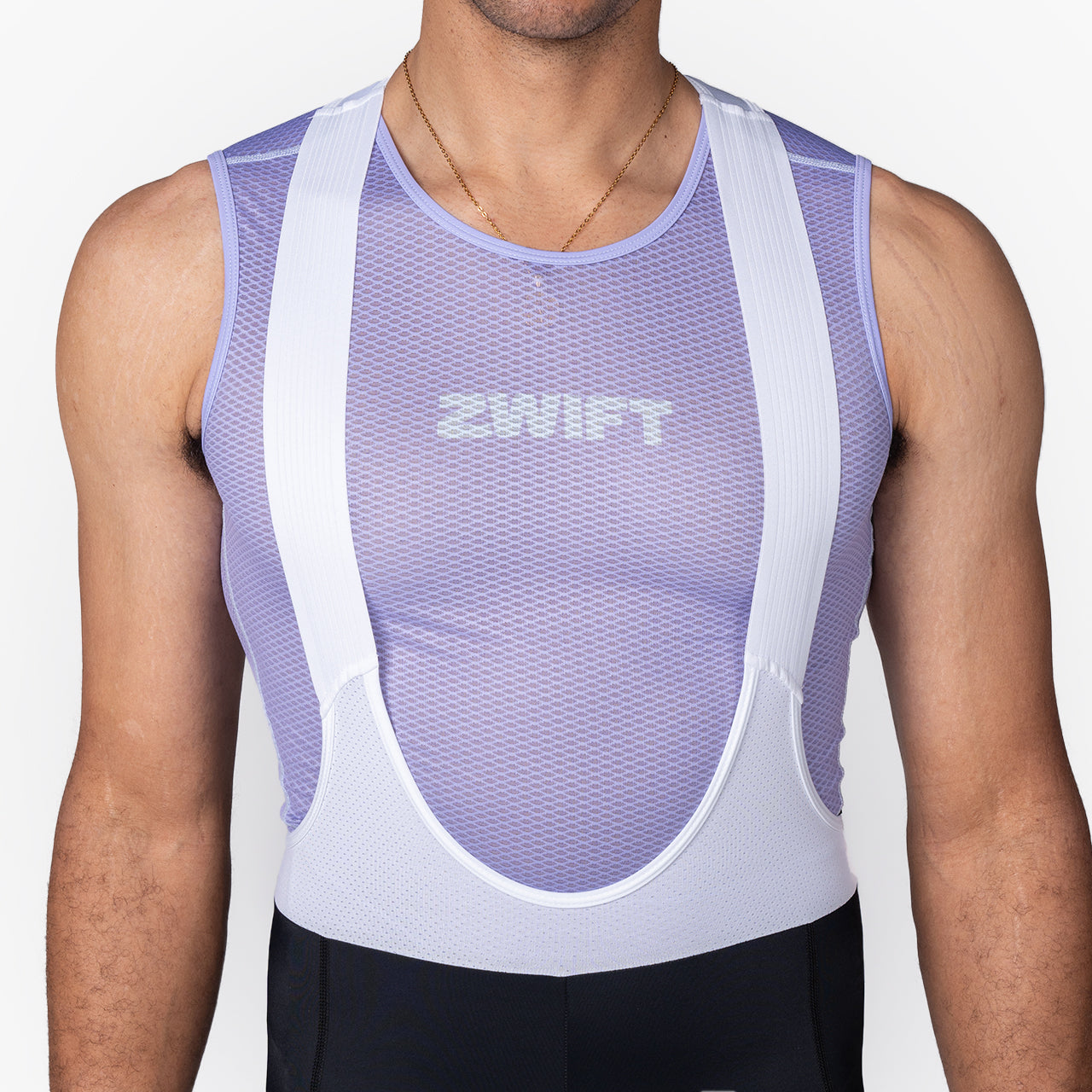 men's lavender cycling base layer – Zwift Watopia Essentials x Pedal Mafia