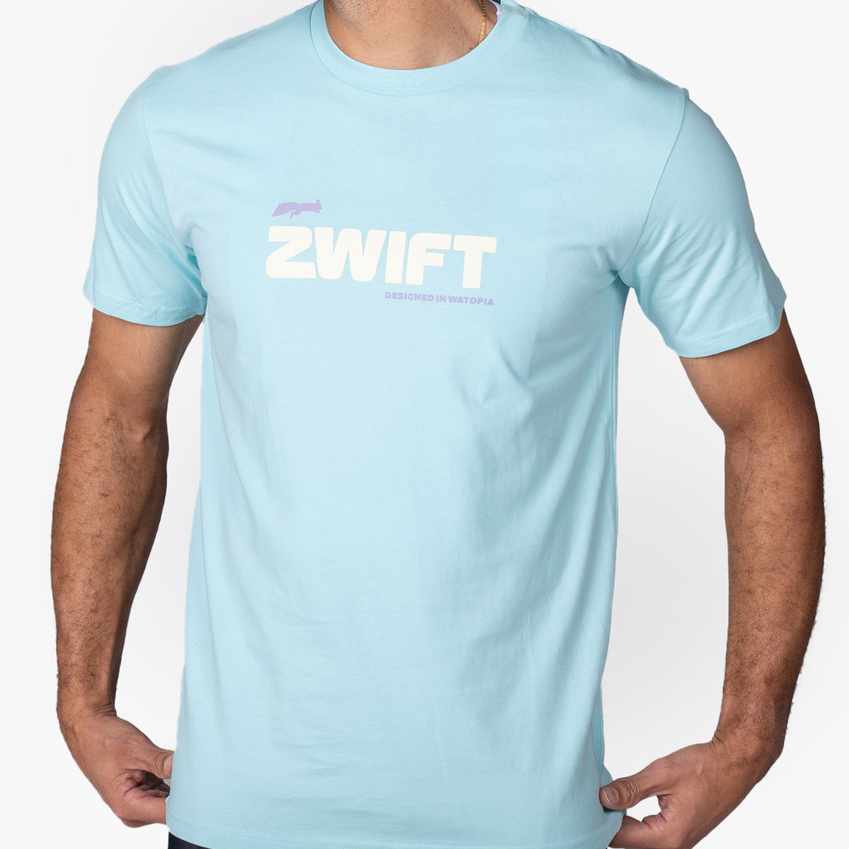 men&#39;s t‑shirt – Zwift Watopia Essentials x Pedal Mafia
