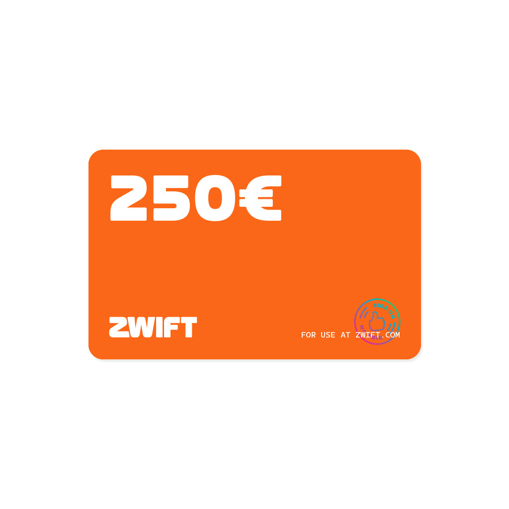 Carte-cadeau numérique de Zwift